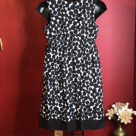 MOTHERHOOD MATERNITY POLKA DOT DRESS SIZE L - Picture 3 of 4